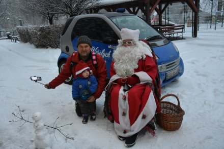 Mikołaj odwiedził wiślańskie doliny